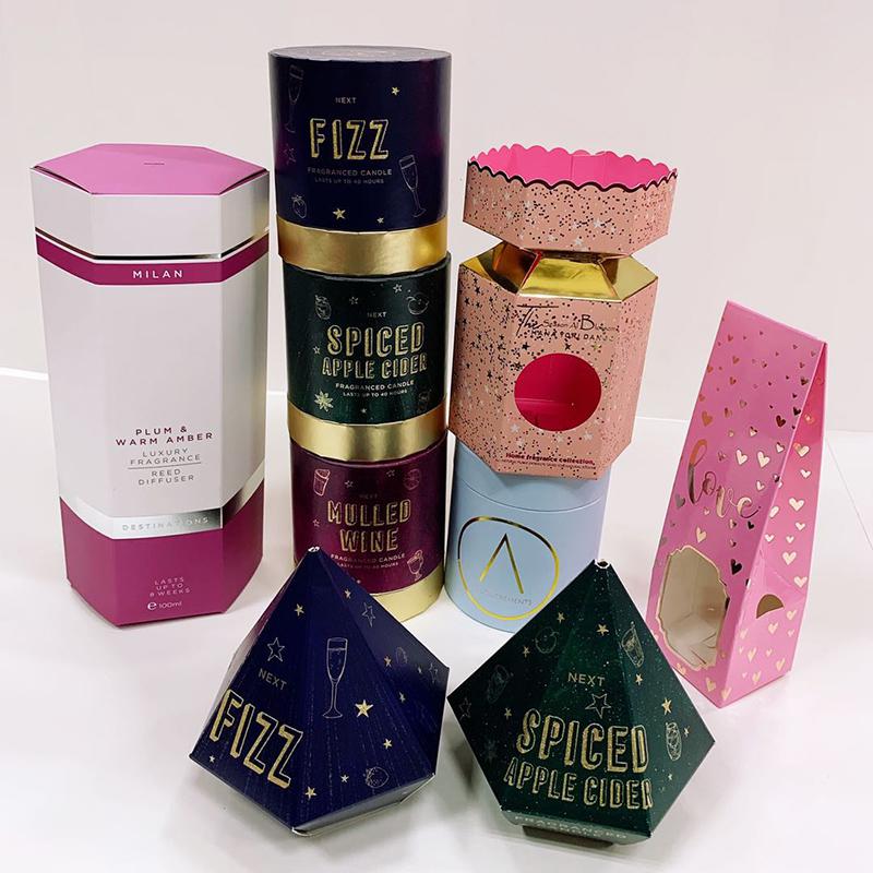 金华化妆品包装盒、异形包装盒、异形礼盒、异形纸盒定制印刷